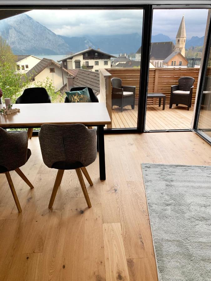 Traum Panorama Apartment Mit Berg & Seeblick Altmünster Exterior foto